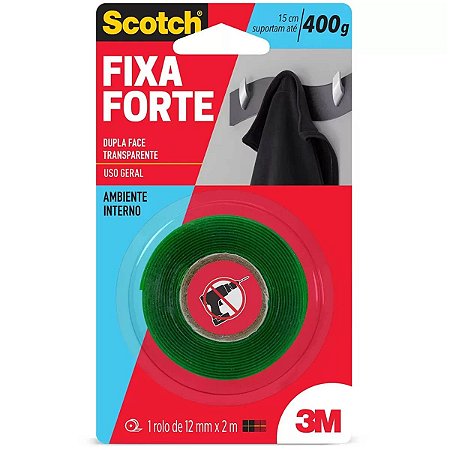 Fita Dupla Face Fixa Forte Scotch 19Mmx2M 0890 Vhb Tr 3M