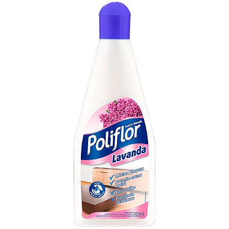 LUSTRA MOVEIS 200ML LAVANDA POLIFLOR