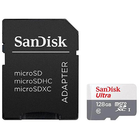 CARTAO DE MEMORIA 128GB SDSQUNR-128G-GN3MA SANDISK