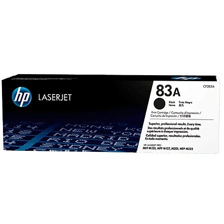 Toner 83A Preto Laserjet Original (Cf283Ab) Hp