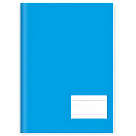 Caderno 1/4 Cd Brochura 96Fls Azul Maxima