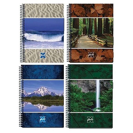 CADERNO UNIV 1 MATERIA CD X-PHOTO 96FLS MAXIMA