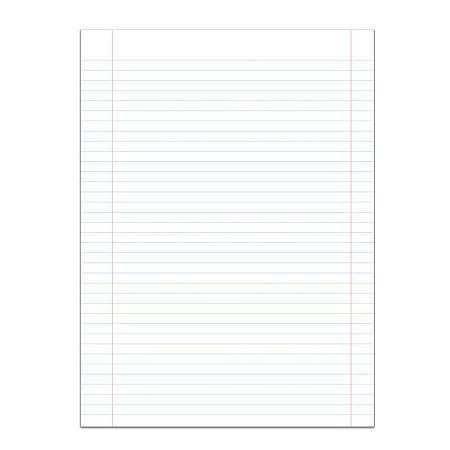 PAPEL ALMACO PAUTADO C/200FLS C/MARGEM JANDAIA