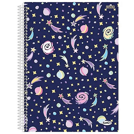 CADERNO UNIV 10 MATERIAS CD X-PHOTO 200FLS MAXIMA