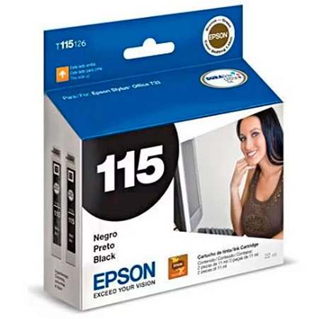 CARTUCHO EPSON 115 PRETO T115126-BR