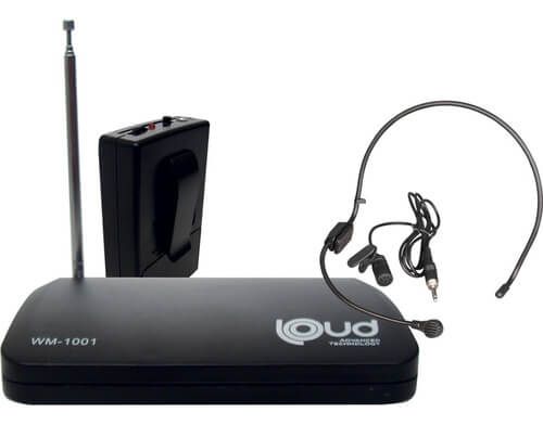 MICROFONE S/FIO AURICULAR/LAPELA LOUD