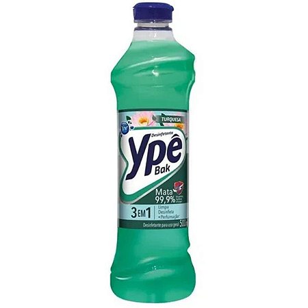 Desinfetante Bak 500Ml Turquesa Ype