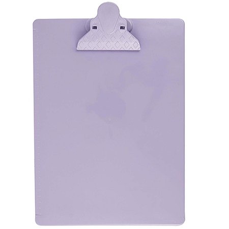 Prancheta Oficio Lilas Pastel Waleu