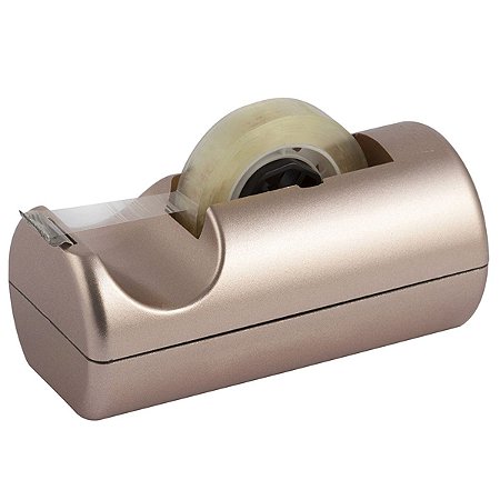 SUPORTE DE FITA PEQUENO ROSE METALIZADO WALEU