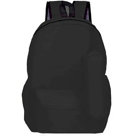 Mochila S/Estampa Preta