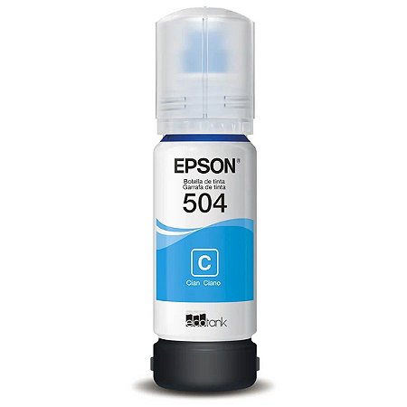 Refil Tinta Epson T504320 Ciano Original