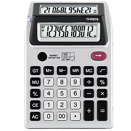 Calculadora Mesa 12 Dig Visor Duplo 3088Y
