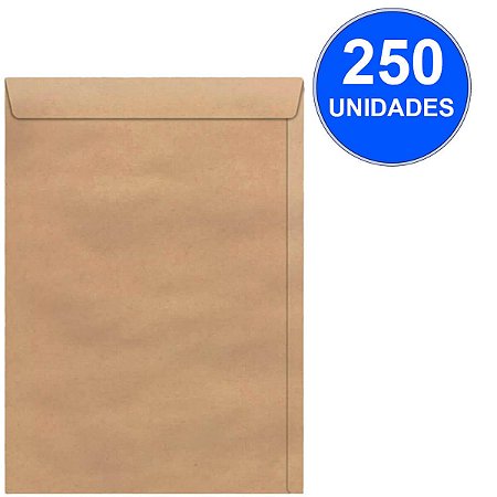 Envelope Saco Kraft 110X170 80G C/250