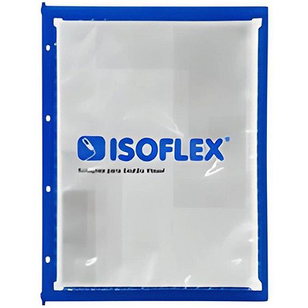 PASTA A4 RETRATO AZUL ISOFLEX