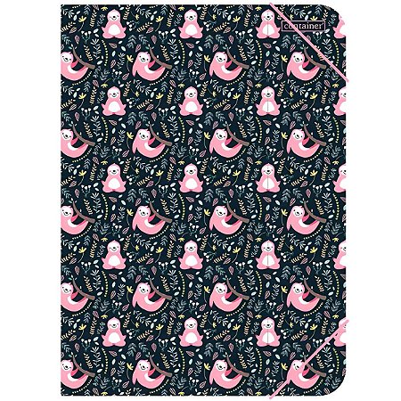 PASTA PLASTICA C/ELASTICO S/L OFICIO PREGUICA CONTAINER