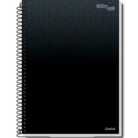 CADERNO 1/4 CD ESSENCIALE 140X200 80FLS CREDEAL