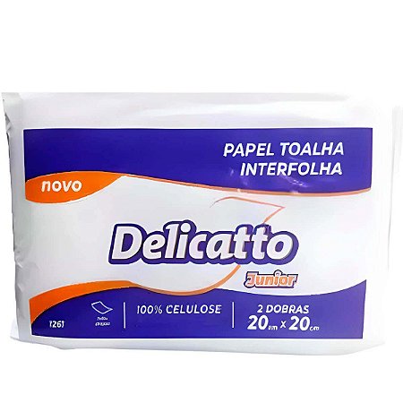 PAPEL INTERFOLHA 100% CELULOSE 20X20 DELICATTO