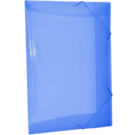 PASTA PLASTICA C/ELASTICO S/L OFICIO AZUL 501PP-AZ DAC