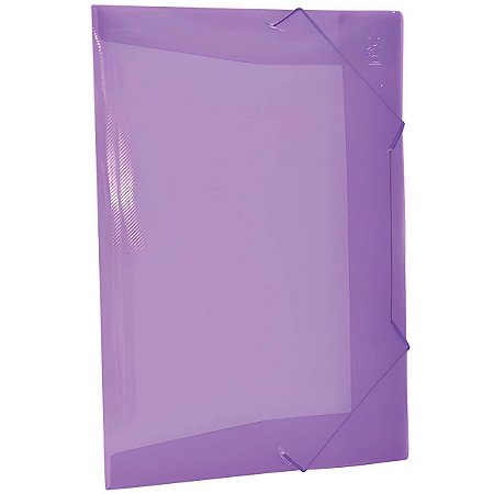 PASTA PLASTICA C/ELASTICO S/L OFICIO LILAS 501PP-LI DAC