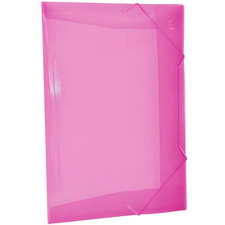 PASTA PLASTICA C/ELASTICO S/L OFICIO ROSA 501PP-RS DAC