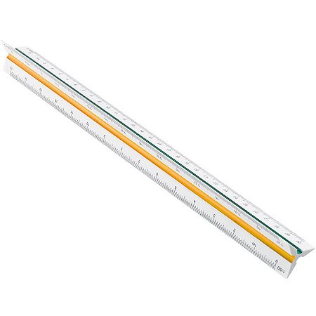 REGUA ESCALIMETRO 30CM WALEU