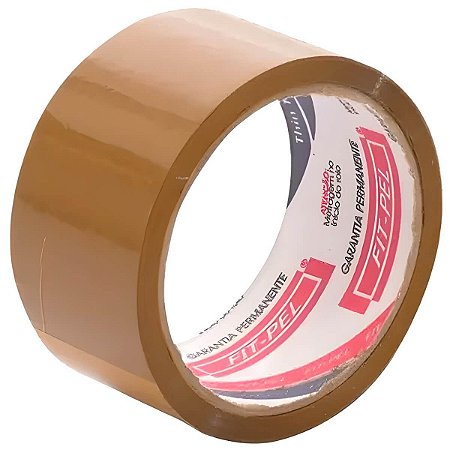 FITA EMBALAGEM 48X40 MARROM FIT PEL