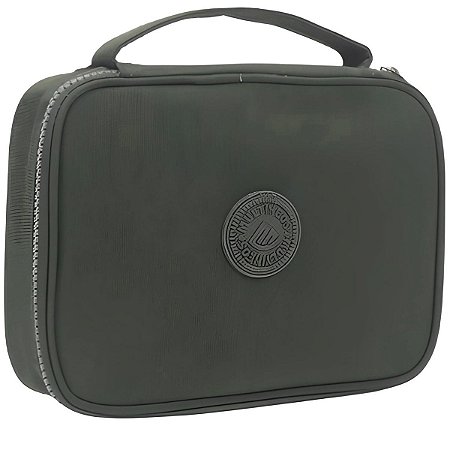 ESTOJO ESCOLAR 100 PENS NECESSAIRE VERDE MUSGO