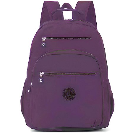 MOCHILA JUVENIL ROXO ESCURO
