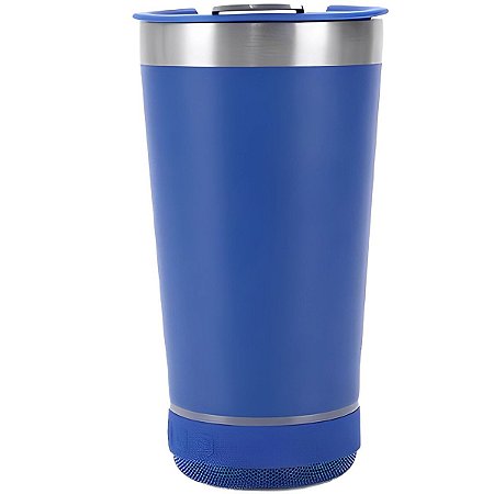 COPO TERMICO C/SOM AZUL ESCURO STANLEY