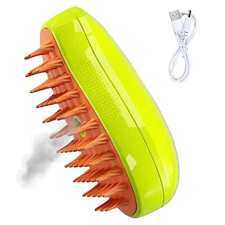 ESCOVA BRUSH  MASSAGEADORA P/PET VERDE