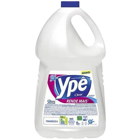 DETERGENTE LIQUIDO 5L CLEAR YPE