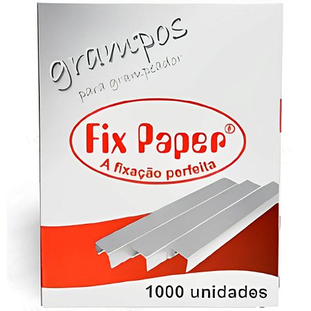 GRAMPO GALVANIZADO 23/10 C/1000 FIX PAPER