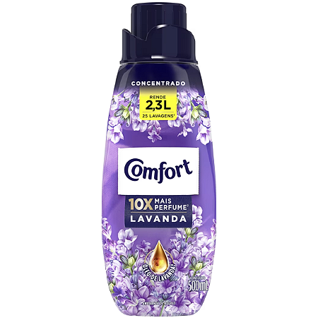 AMACIANTE CONCENTRADO OLEO DE LAVANDA 500ML COMFORT