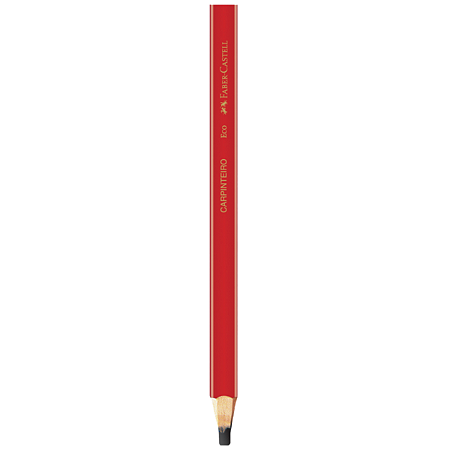 LAPIS GRAFITE PRETO CARPINTEIRO FABER CASTELL