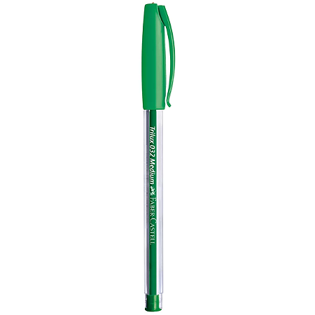 CANETA ESFEROGRAFICA 1.0MM VERDE TRILUX FABER CASTELL