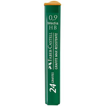 GRAFITE 0,9 HB POLYMER C/24 FABER CASTELL