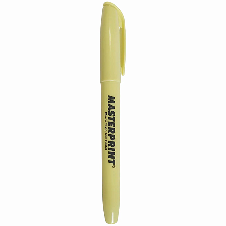 MARCA TEXTO AMARELO PASTEL MASTERPRINT