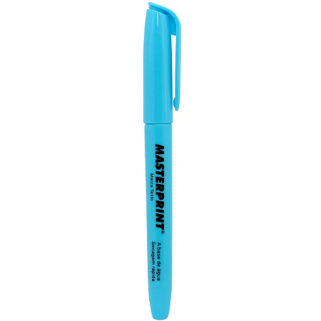 CANETA MARCA TEXTO AZUL MASTERPRINT