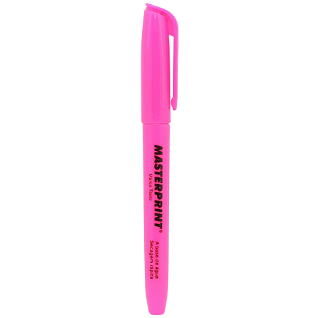CANETA MARCA TEXTO ROSA MASTERPRINT
