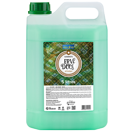 SABONETE LIQUIDO ERVA DOCE SUAVE 5L PREMISSE