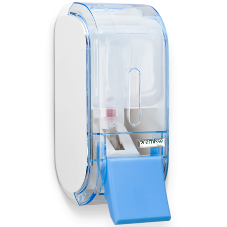DISPENSER SABONETE/ALCOOL COMPACTO URBAN AZUL PREMISSE