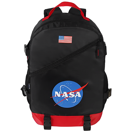 MOCHILA JUVENIL PRETA NASA 60775 DERMIWIL
