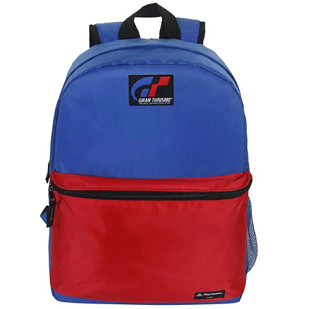 MOCHILA JUVENIL AZUL/VERMELHA PLAYSTATION 60786 DERMIWIL