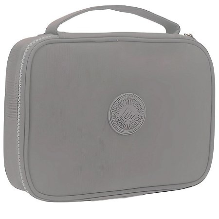 ESTOJO ESCOLAR 100 PENS NECESSAIRE CINZA