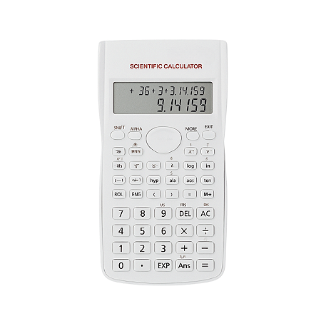 CALCULADORA CIENTIFICA 240 FUNCOES BRANCA PASTEL BM-K15 B-MAX