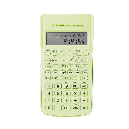 CALCULADORA CIENTIFICA 240 FUNCOES VERDE PASTEL BM-K15 B-MAX