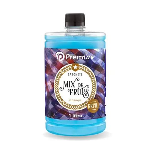 SABONETE LIQUIDO MIX DE FRUTAS 1L PREMISSE