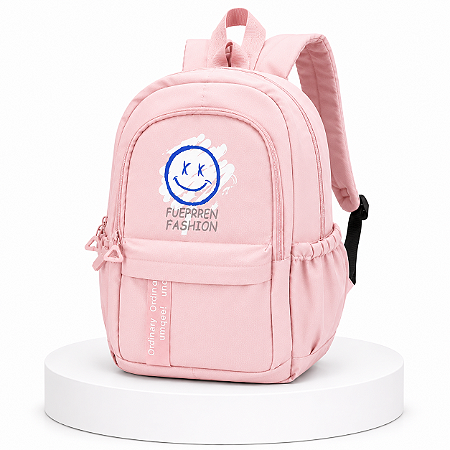 MOCHILA JUVENIL FASHION ROSA PASTEL