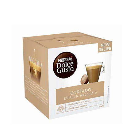 CAPSULA DE CAFE NESCAFE DOLCE GUSTO CORTADO MACCHIATO C/16 CAP NESTLE