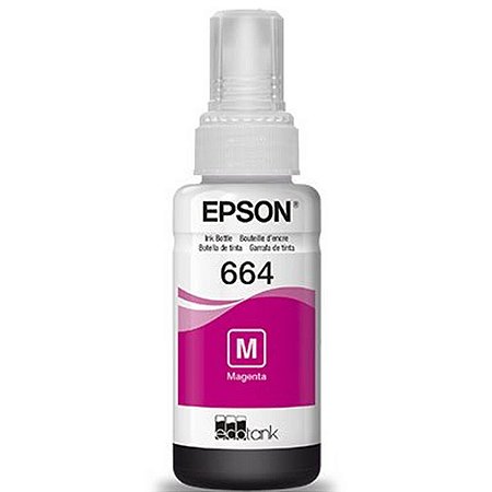 REFIL TINTA EPSON T664320 MAGENTA ORIGINAL
